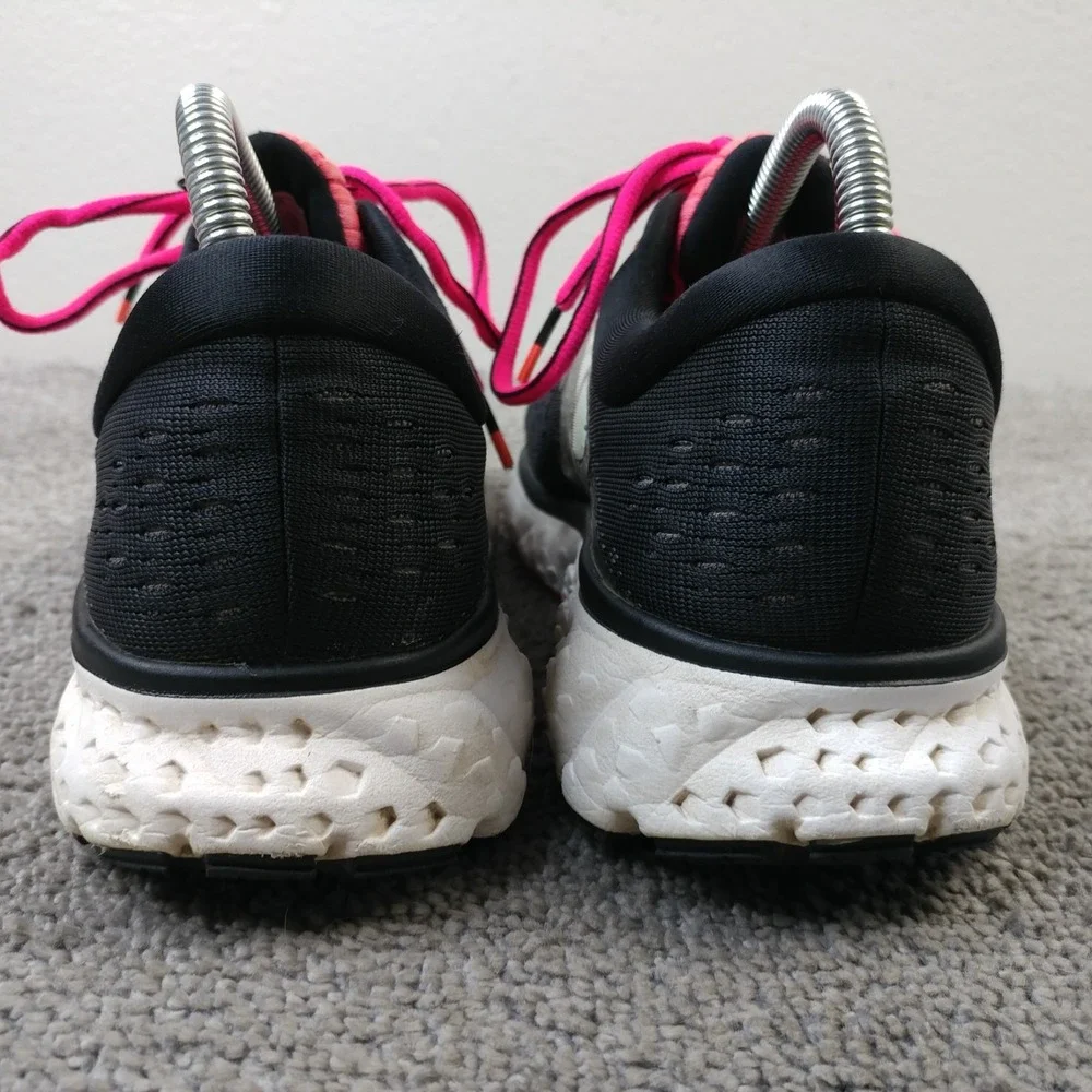 Brooks Glycerin 16 Womens Size 9 Wide Running Shoes Black Pink 1202781D070